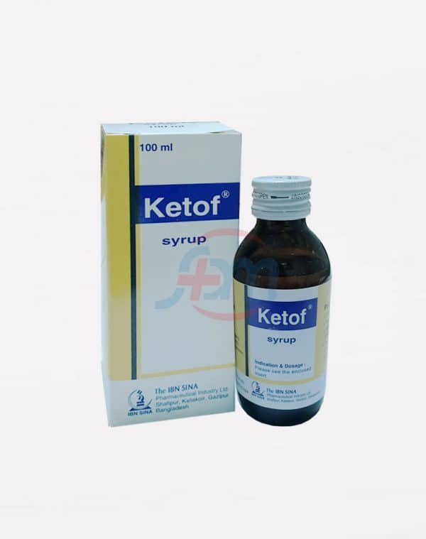 Buy Ketof Cough Syrup 100ml Online